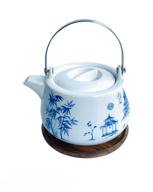 Porcelanski čajnik Pagoda